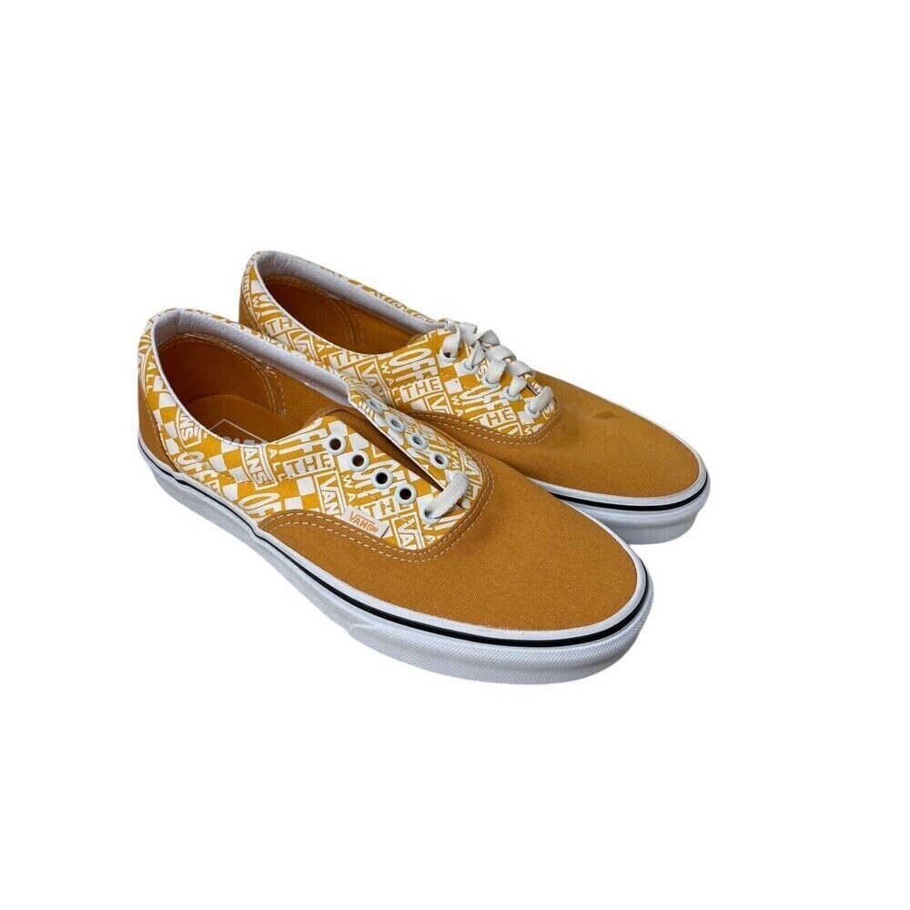 Vans Sneakers Women's Size 10 Yellow Lace Up Skateboard Shoes - Picture 2 of 13